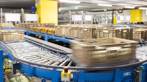 Logistik in der Migros Zürich