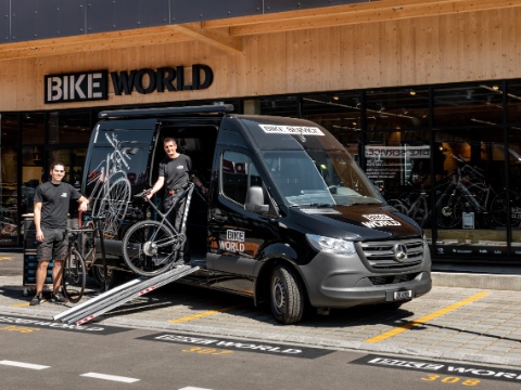 Mobile Werkstatt Bike World